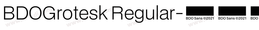 BDOGrotesk Regular字体转换 BDOGrotesk Regular字体转换